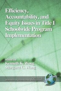 Produktbild: Efficiency, Accountability, and Equity