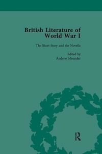 Produktbild: Maunder, A: British Literature of World War I, Volume 1