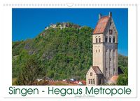 Produktbild: Singen - Hegaus Metropole (Wandkalender 2026 DIN A3 quer), CALVENDO Monatskalender