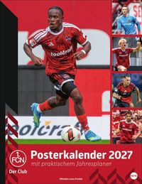 Produktbild 1. FC Nürnberg Posterkalender 2027