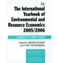 Produktbild: The International Yearbook of Environmental and Resource Ec