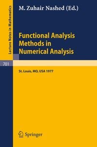Produktbild: Functional Analysis Methods in Numerical Analysis