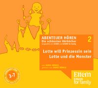 Produktbild: Lotte will Prinzessin werden / Lotte und die Monster, 1 Audio-CD
