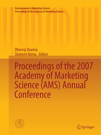 Produktbild: Proceedings of the 2007 Academy of Marketing Science (AMS) Annual Conference