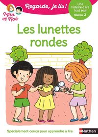 Produktbild: Les lunettes rondes : une histoire &agrave; lire tout seul, niveau 3
