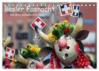 Produktbild: Basler Fasnacht - die drey scheenschte D&auml;&auml;g (Tischkalender 2027 DIN A5 quer), CALVENDO Monatskalender