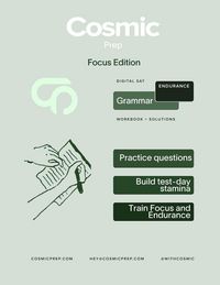 Produktbild: Cosmic Prep Digital SAT Grammar Bonus Book Endurance Edition