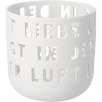 Produktbild Windlicht Liebe liegt in der Luft D.12,6cm H.12,7cm