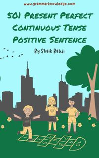 Produktbild: 501 Present Perfect Continuous Tense Positive Sentence
