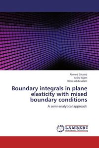 Produktbild: Ghaleb, A: Boundary integrals in plane elasticity with mixed