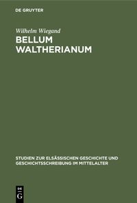 Produktbild: Bellum waltherianum