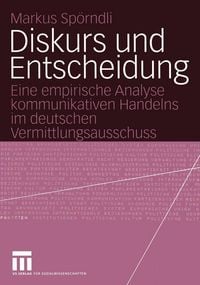 Produktbild: Diskurs und Entscheidung
