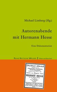 Produktbild: Autorenabende mit Hermann Hesse