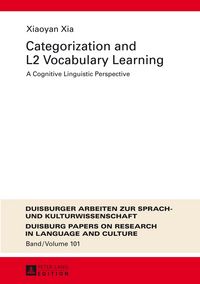 Produktbild: Categorization and L2 Vocabulary Learning