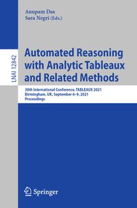 Produktbild: Automated Reasoning with Analytic Tableaux and Related Methods