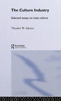 Produktbild: Adorno, T: The Culture Industry