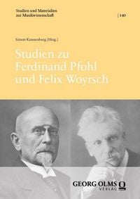 Produktbild: Studien zu Ferdinand Pfohl und Felix Woyrsch
