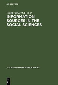 Produktbild: Information Sources in the Social Sciences