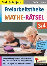 Produktbild: Freiarbeitstheke Mathe-R&auml;tsel / Klasse 3-4