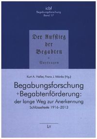 Produktbild: Begabungsforschung und Begabtenf&ouml;rderung