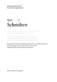 Produktbild: Spur 3 Schreiben