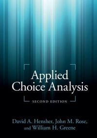 Produktbild: Applied Choice Analysis