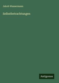 Produktbild: Selbstbetrachtungen