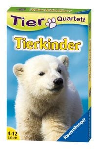 Produktbild: Tierquartett Tierkinder - Kartenspiel ab 4 Jahre