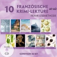 Produktbild: 10 Franz&ouml;sische Krimi-Lekt&uuml;re A1-A2 (10 B&uuml;cher + 10 Audio-CDs)
