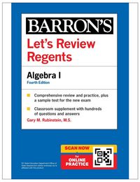 Produktbild: Let's Review Regents: Algebra I, Fourth Edition