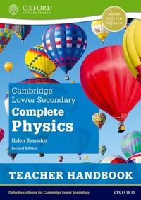 Produktbild: Cambridge Lower Secondary Complete Physics: Teacher Handbook (Second Edition)