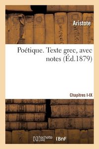 Produktbild: Po&eacute;tique. Texte grec, avec notes