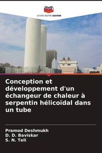 Produktbild: Conception et d&eacute;veloppement d'un &eacute;changeur de chaleur &agrave; serpentin h&eacute;lico&iuml;dal dans un tube