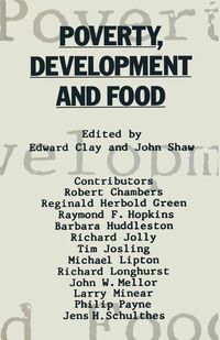 Produktbild: Poverty, Development and Food