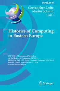 Produktbild: Histories of Computing in Eastern Europe