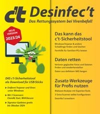 Produktbild: C't Desinfec't 2023/24