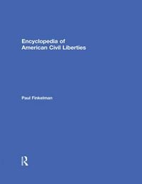 Produktbild: Encyclopedia of American Civil Liberties