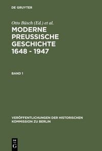 Produktbild: Moderne Preussische Geschichte 1648 - 1947
