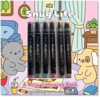 Produktbild: Snug Life: A Cosy Colouring Book and Markers