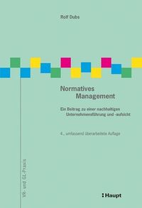 Bild vom Artikel Normatives Management vom Autor Rolf Dubs
