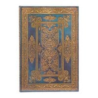 Produktbild: Hardcover Notizbuch Blue Luxe, Midi, LIN