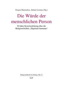 Produktbild: Die W&uuml;rde der menschlichen Person