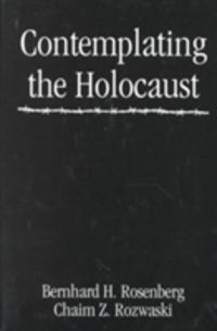 Produktbild: Contemplating the Holocaust