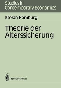 Produktbild: Theorie der Alterssicherung