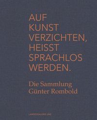 Bild vom Artikel Auf Kunst verzichten, heisst sprachlos werden. vom Autor 