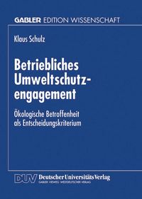 Produktbild: Betriebliches Umweltschutzengagement