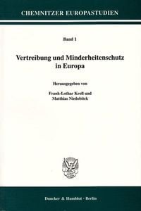 Produktbild: Vertreibung und Minderheitenschutz in Europa.