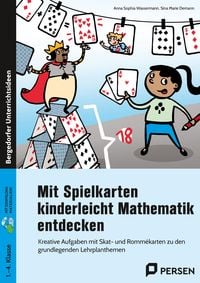Produktbild: Mit Spielkarten kinderleicht Mathematik entdecken