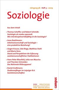 Produktbild: Soziologie 3.2009