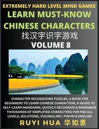 Produktbild: Chinese Character Search Brain Games (Volume 8)